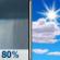 Sunday: Rain Showers then Mostly Sunny
