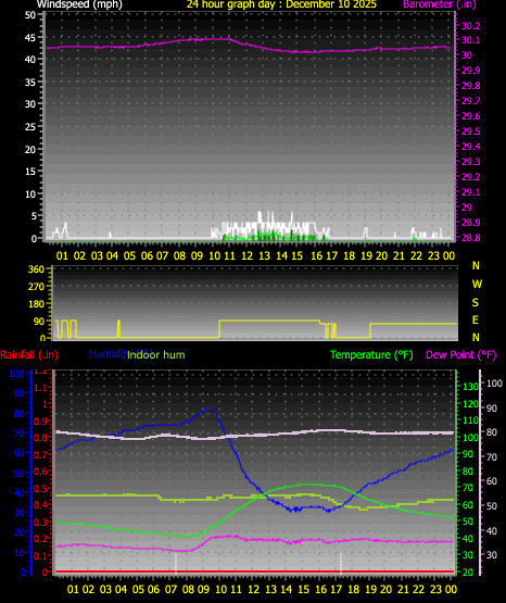 24 Hour Graph for Day 10
