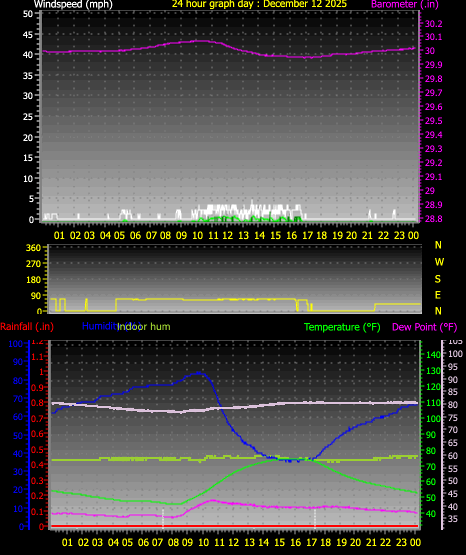 24 Hour Graph for Day 12