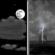 Friday Night: Partly Cloudy then Slight Chance Showers And Thunderstorms