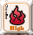 Chandler Burning Index: HIGH